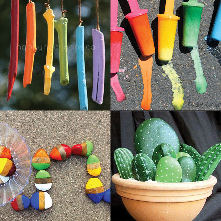 Toddlers Art And Craft Ideas
 25 Outdoor Arts and Crafts for Kids
