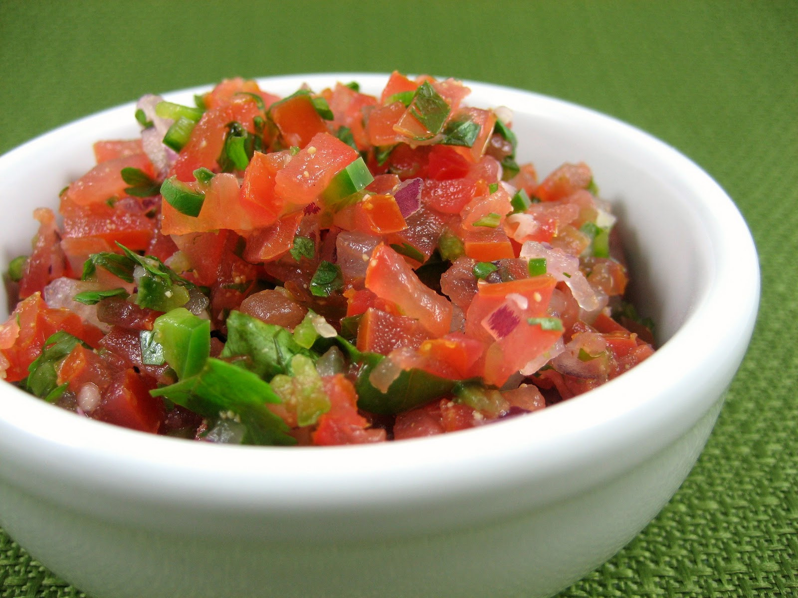 Tomato Salsa Recipe
 Homestyle Ve arian Cooking Fresh Tomato Salsa