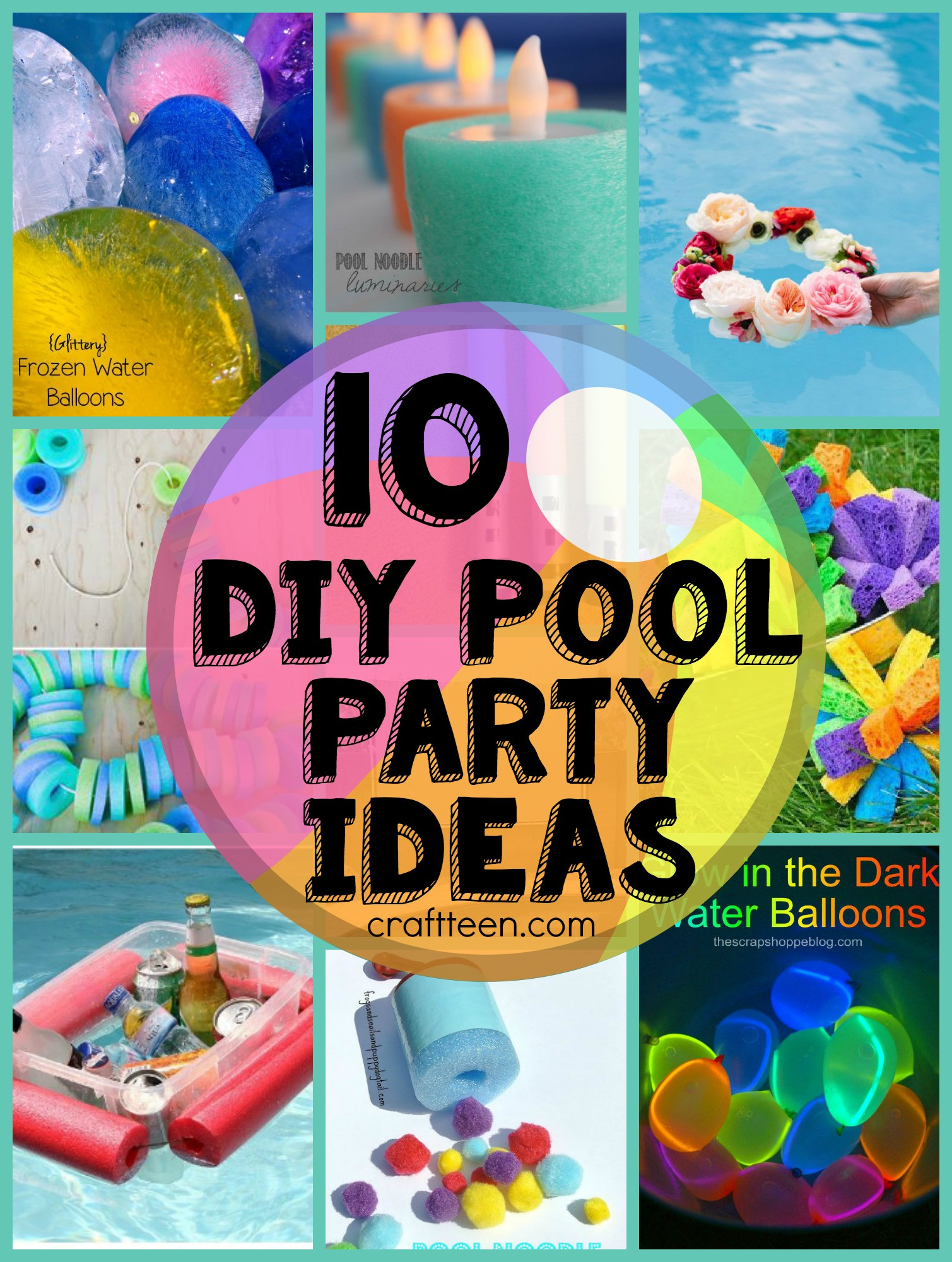 Tween Pool Party Ideas
 10 DIY Ideas for a Pool Party – Craft Teen