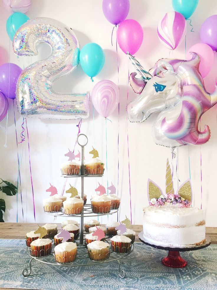 Two Years Old Birthday Party Ideas
 2 year old Unicorn Birthday Party