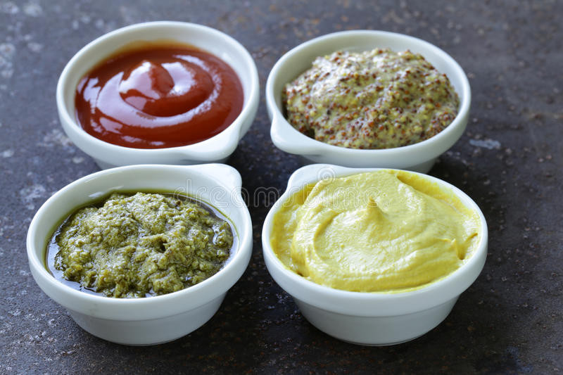 Types Of Sauces
 Different types of sauces stock photo Image of assorted