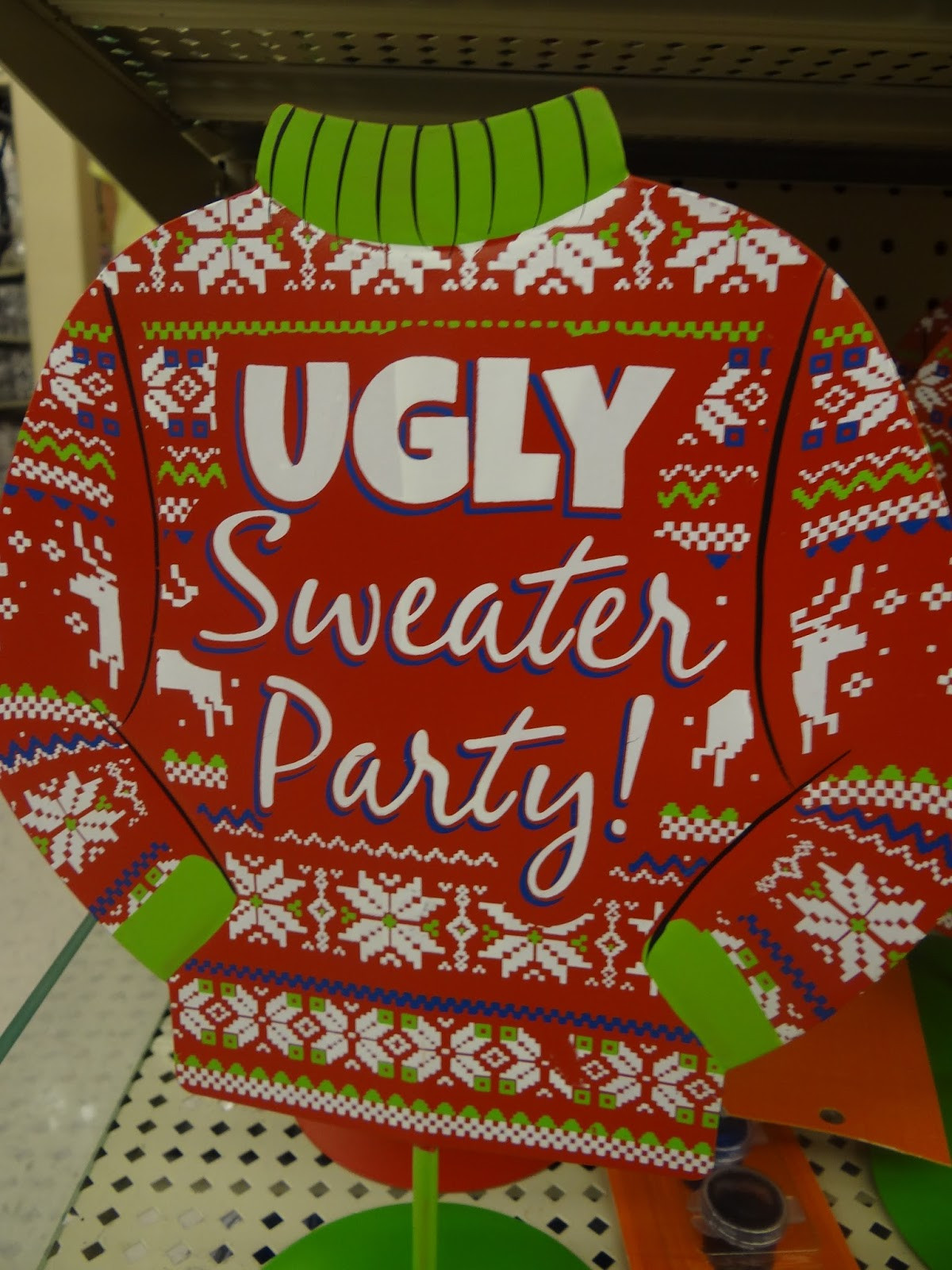 Ugly Christmas Sweater Party Decoration Ideas
 Patties Primary Place Funny Story and Ugly Sweater Parties