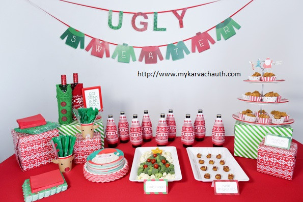 Ugly Christmas Sweater Party Decoration Ideas
 Top Trends of Ugly Christmas Sweater Party Games Ideas to