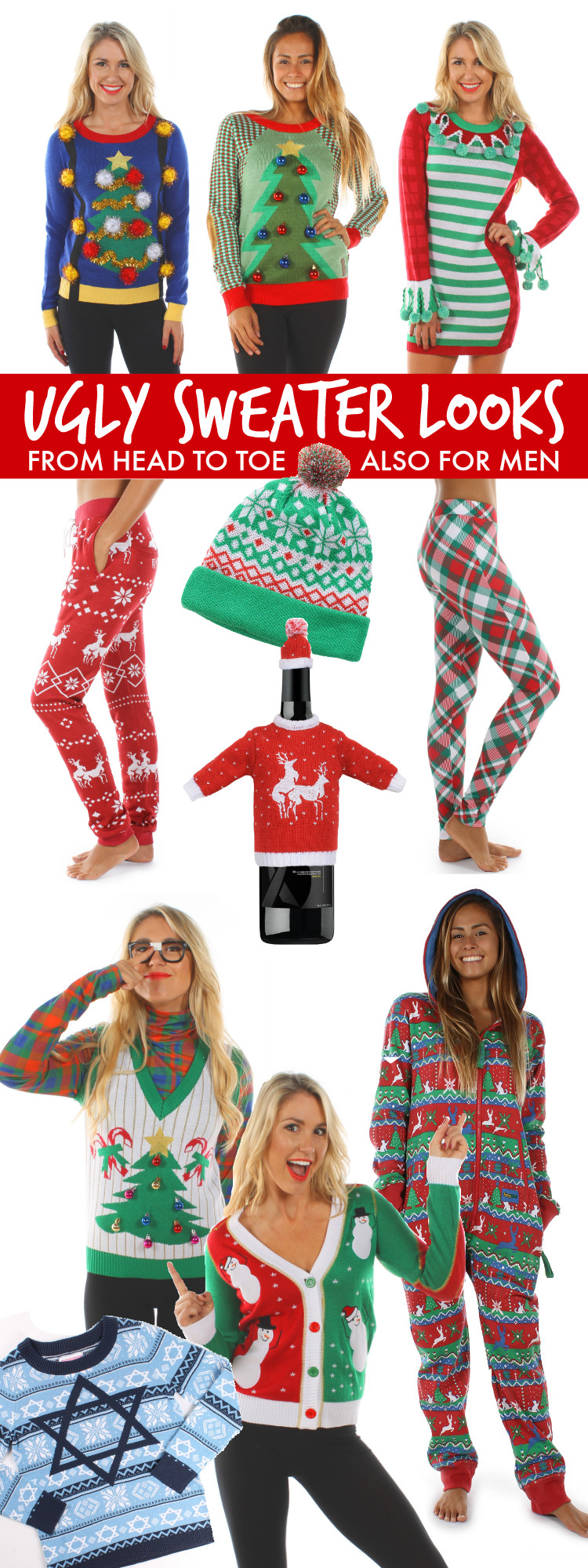 Ugly Christmas Sweater Party Decoration Ideas
 Ugly Christmas Sweater Party Looks Oh My Creative