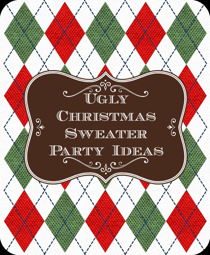 Ugly Christmas Sweater Party Decoration Ideas
 Ugly Christmas Sweater Party Ideas Unique Christmas