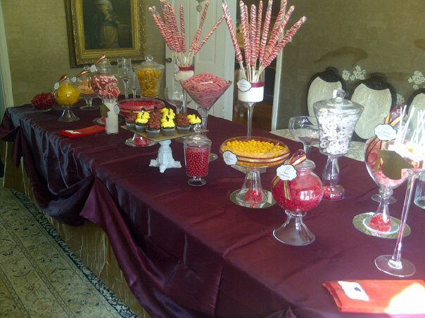 Usc Graduation Party Ideas
 Eye Want Candy Creations Custom Candy Buffet for USC