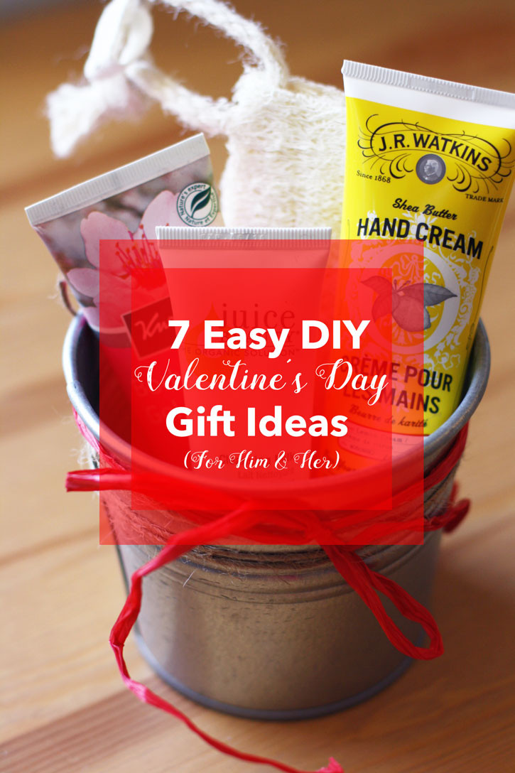 Valentine'S Day Handmade Gift Ideas
 7 Easy DIY Valentine’s Day Gift Ideas For Him & Her