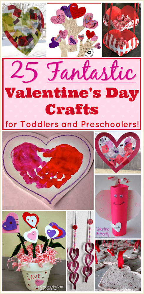 Valentines Craft Ideas For Preschoolers
 Valentine Crafts for Preschoolers 25 Easy Projects for