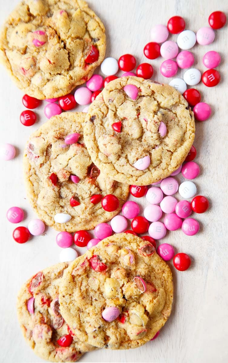 Valentines Day Cookies Recipes
 M&M Cookies Recipe