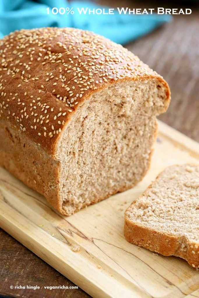 Vegan Bread Recipes
 Whole Wheat Bread Recipe Vegan Richa