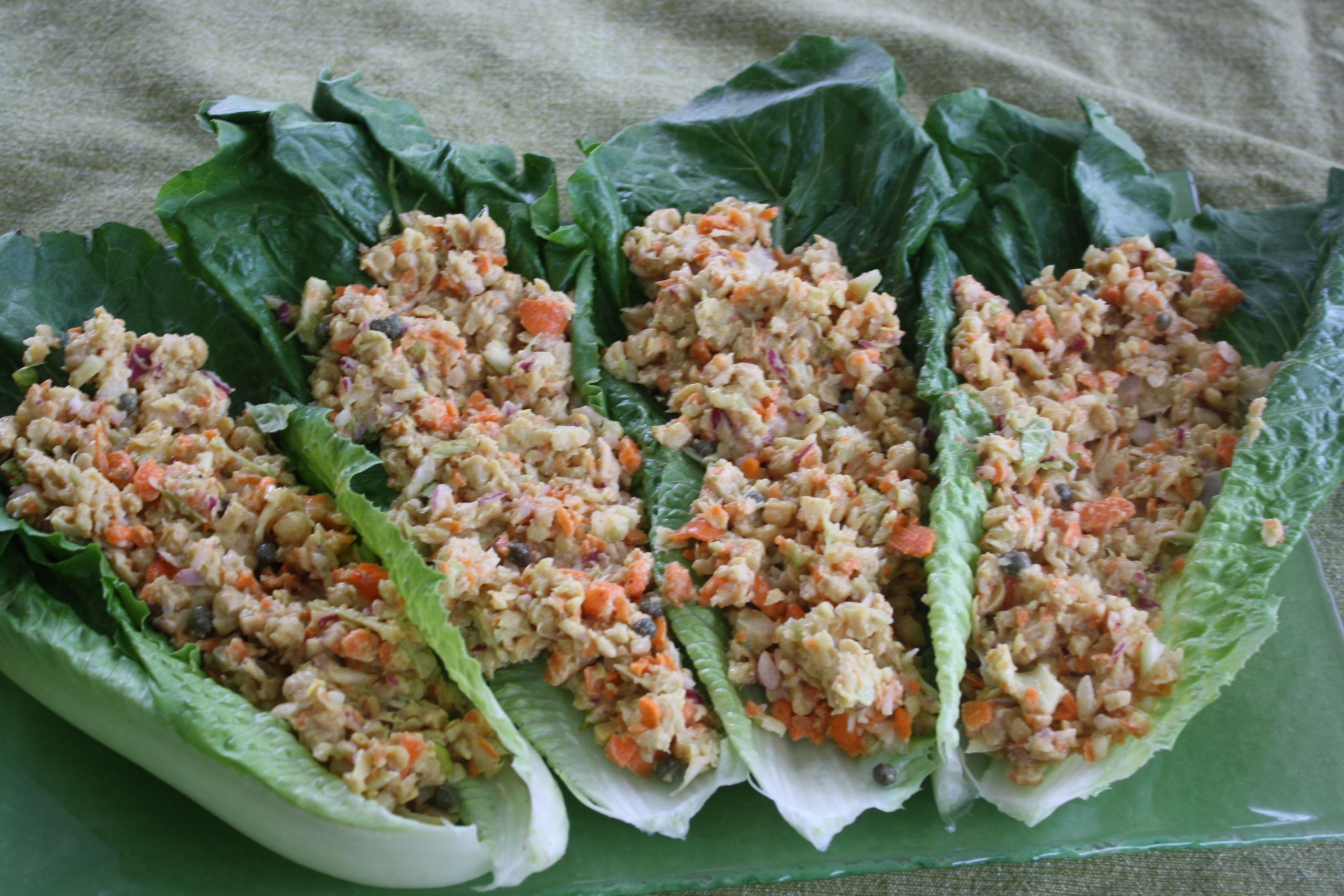 Vegetarian Tuna Recipes
 No Mayo Chickpea “Tuna” Salad Vegan