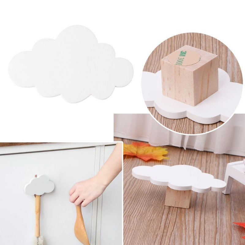 Wall Hooks For Kids Room
 Cloud wooden hook for boy kids room wall decorate boy room