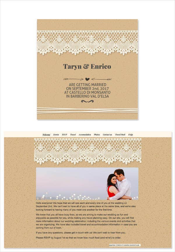 Wedding Email Invitations
 8 Wedding E mail Invitation Templates PSD AI Word
