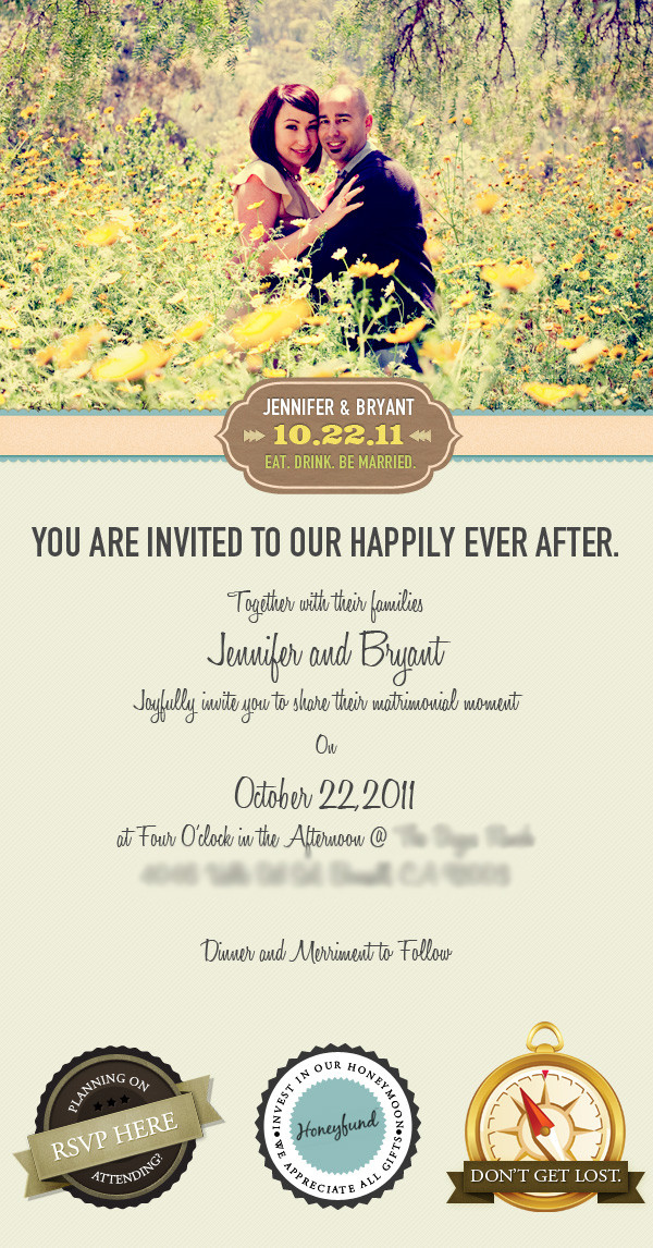 Wedding Email Invitations
 Email Wedding Invitation on Behance