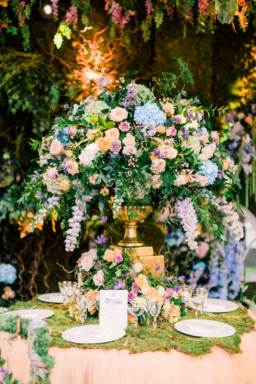 Wedding Flowers Themes
 Enchanted Garden Wedding Theme Floral Inspiration with