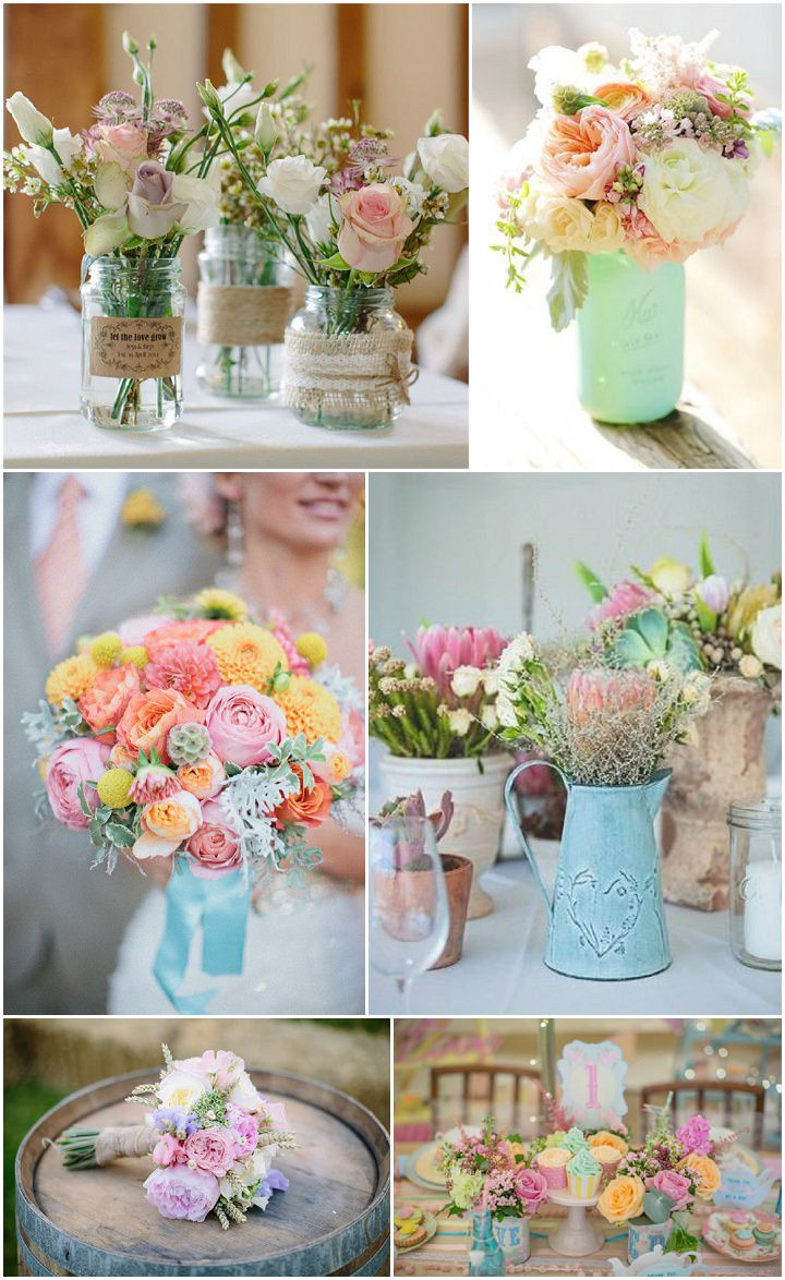 Wedding Flowers Themes
 Ideas and Inspiration for your Pastel Wedding