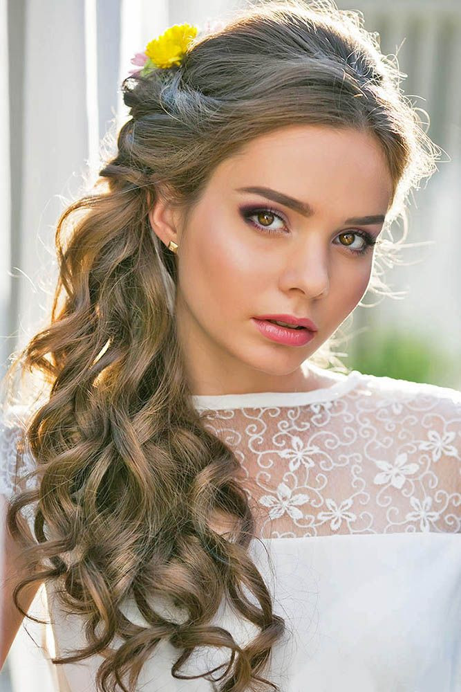 Wedding Hairstyles For Curly Long Hair
 22 Most Gorgeous and Stylish Wedding Hairstyles Haircuts