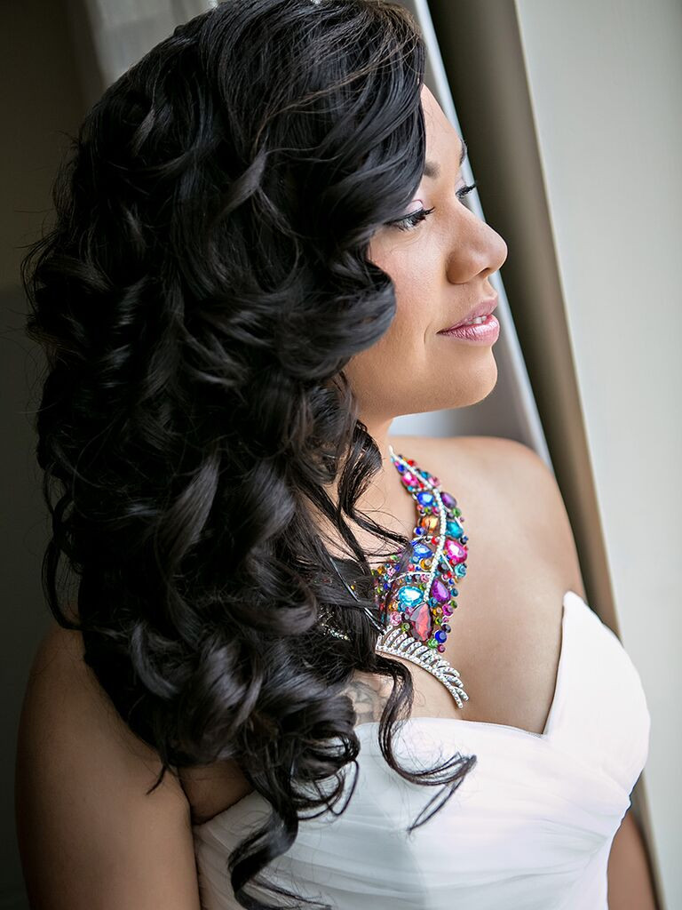 Wedding Hairstyles For Curly Long Hair
 16 Curly Wedding Hairstyles for Long and Short Hair