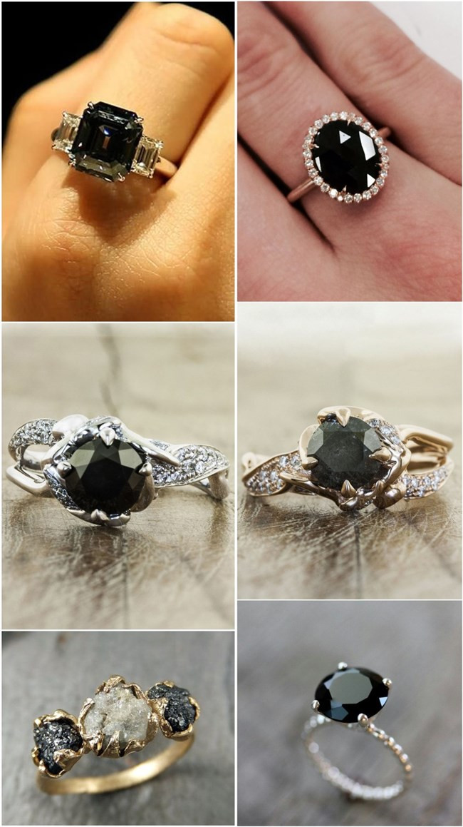Wedding Rings Black Diamond
 20 Gorgeous Black Diamond Engagement Rings