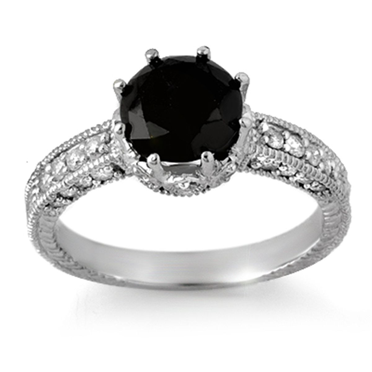 Wedding Rings Black Diamond
 The Sensuous Black Diamond Rings