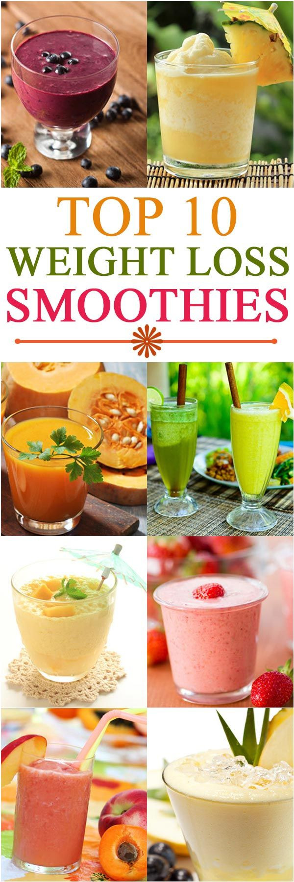 Weight Loss Smoothies Ingredients
 Pin on Healthy living