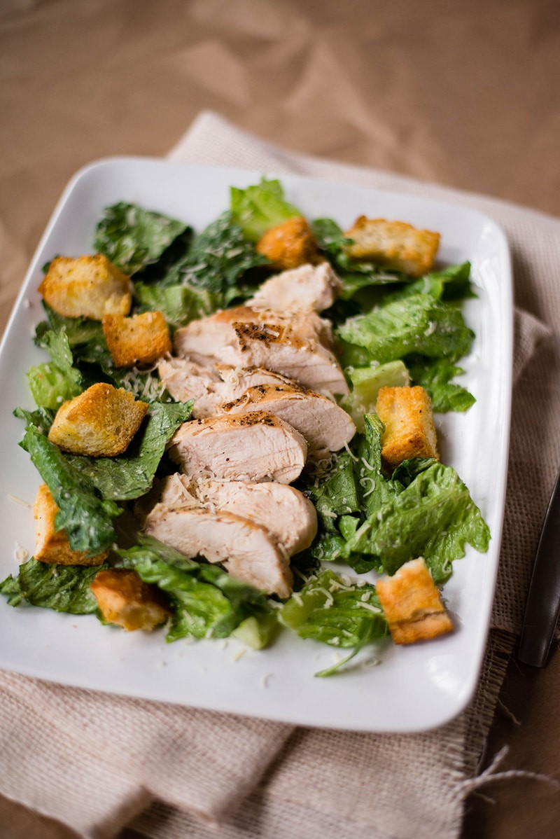 Wendy'S Chicken Caesar Salad
 Chicken Caesar Salad • A Sweet Pea Chef