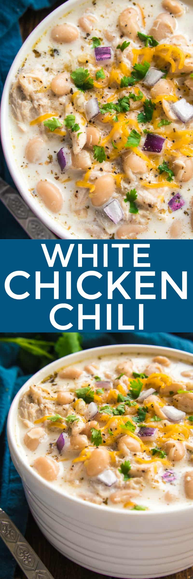 White Chicken Chili Rotisserie
 Creamy White Chicken Chili – Lemon Tree Dwelling