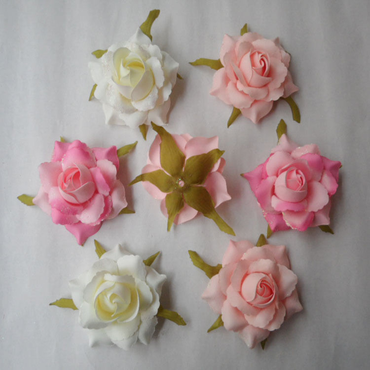 Wholesale Flowers For Weddings
 5 10 20PCS wholesale 6cm roses Silk flowers wedding flower