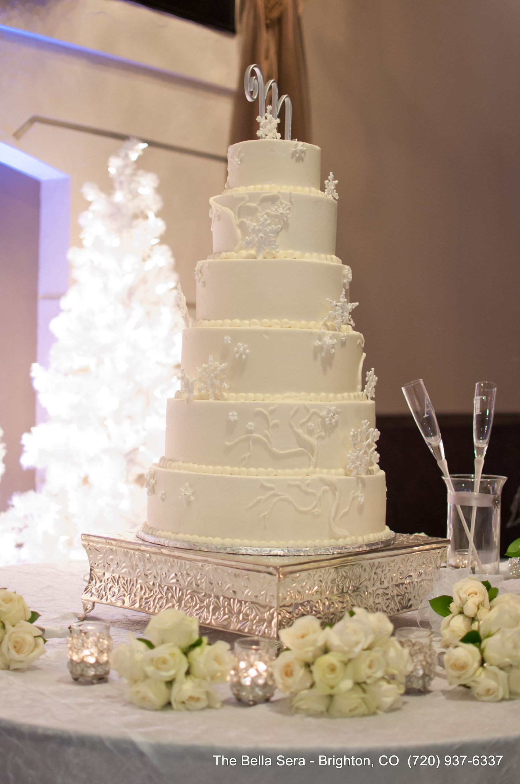 Winter Wonderland Wedding Cakes
 Wedding Cake Traditions Bella Sera Denver Wedding Venue