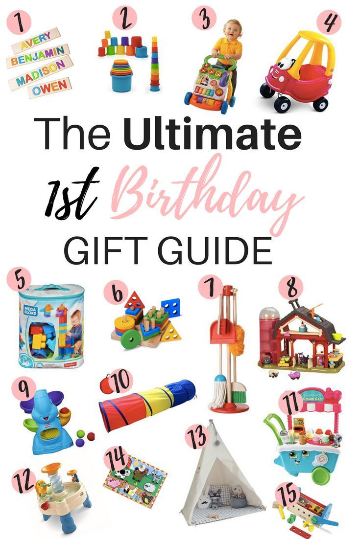 1 Year Baby Gift Ideas
 The Ultimate First Birthday Gift Guide