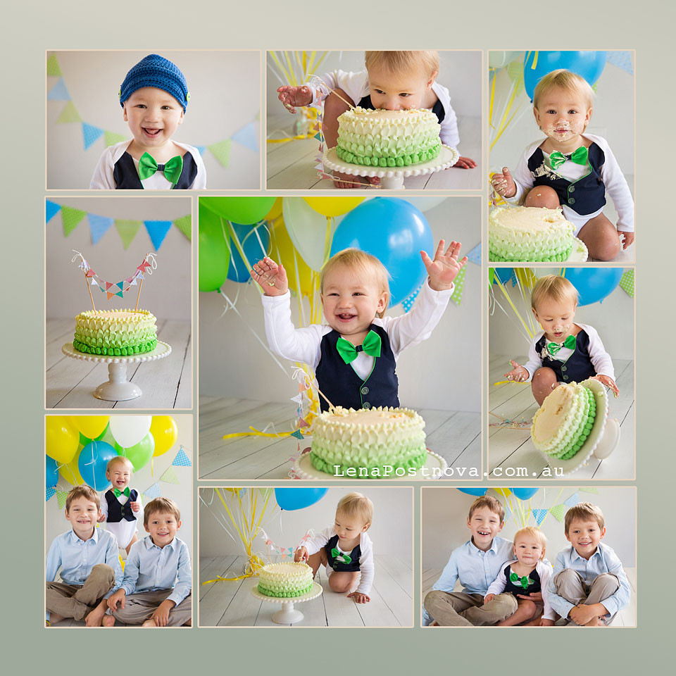 1 Year Old Boy Birthday Party Ideas
 Cake Smash Sydney 1st Birthday s Lena Postnova