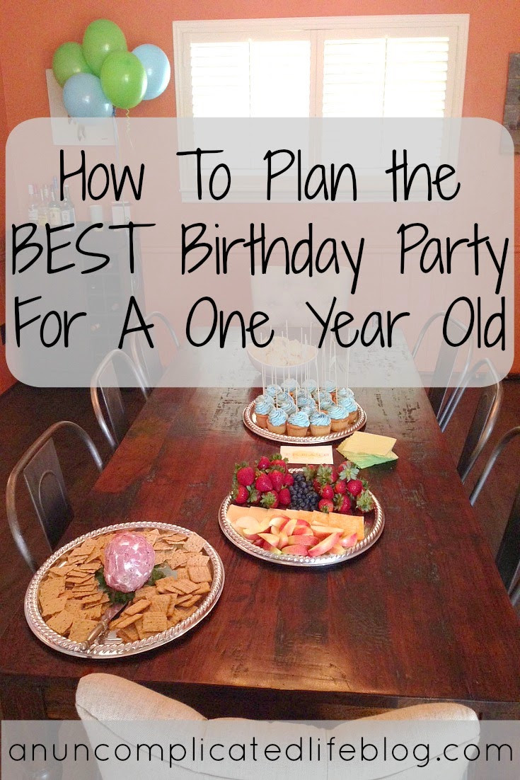 1 Year Old Boy Birthday Party Ideas
 An Un plicated Life Blog How To Plan the BEST Birthday