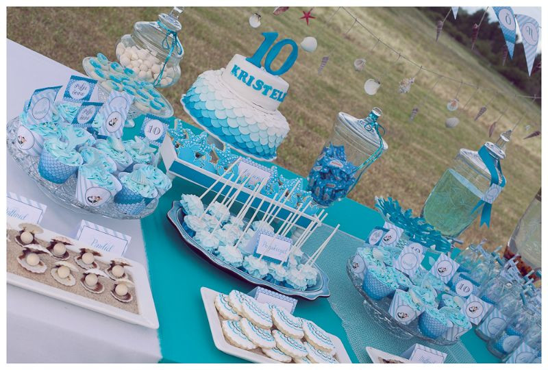 10 Year Birthday Party Ideas
 Mermaid birthday for 10 year old girl