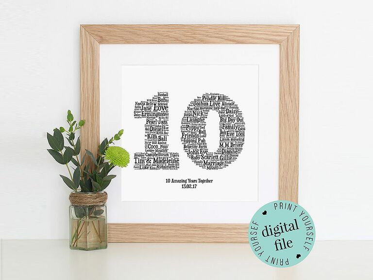 10 Year Wedding Anniversary Gift Ideas For Couple
 10 Year Anniversary Gift Ideas for Her Him and Them