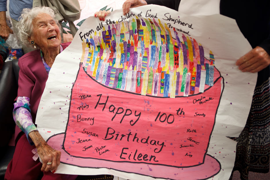 100 Year Old Birthday Gift Ideas
 100th birthday party – Scott MacDonald graphy