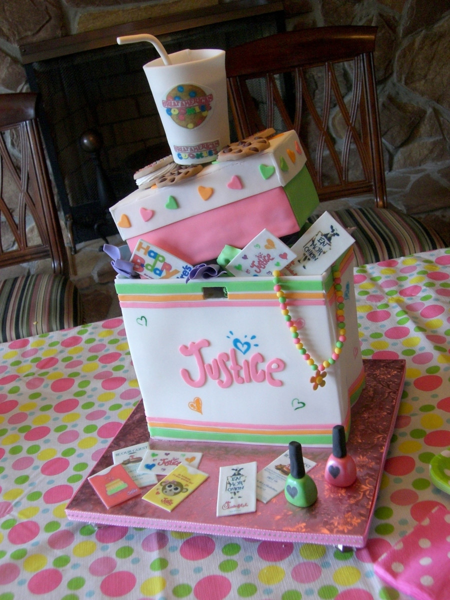 10Th Birthday Gift Ideas For Girl
 Shopping Cake CakeCentral