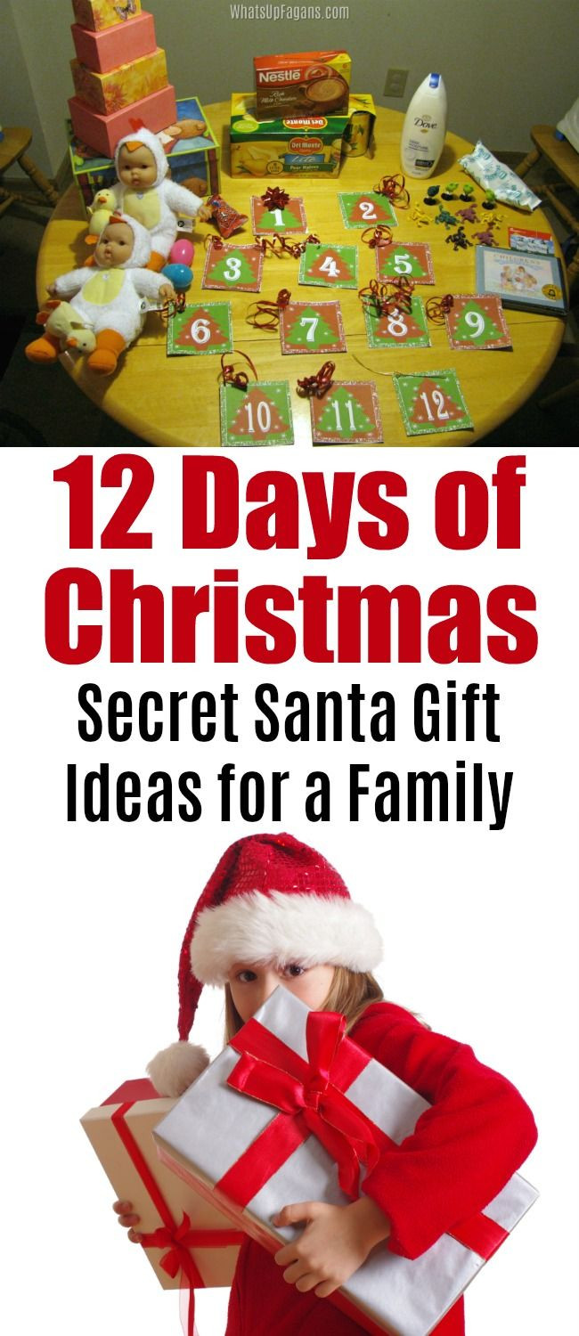 12 Days Of Christmas Gift Ideas For Kids
 12 Days of Christmas Secret Santa Gift Ideas