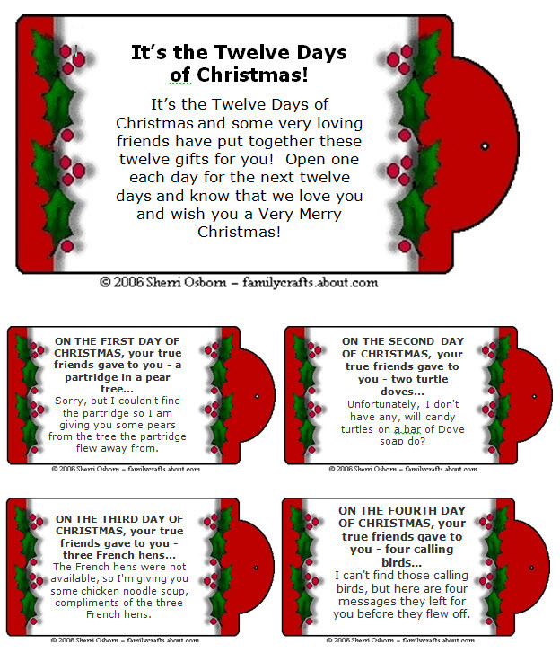 12 Days Of Christmas Gift Ideas For Kids
 Contagiously Crafty 12 Days of Christmas Kids Style