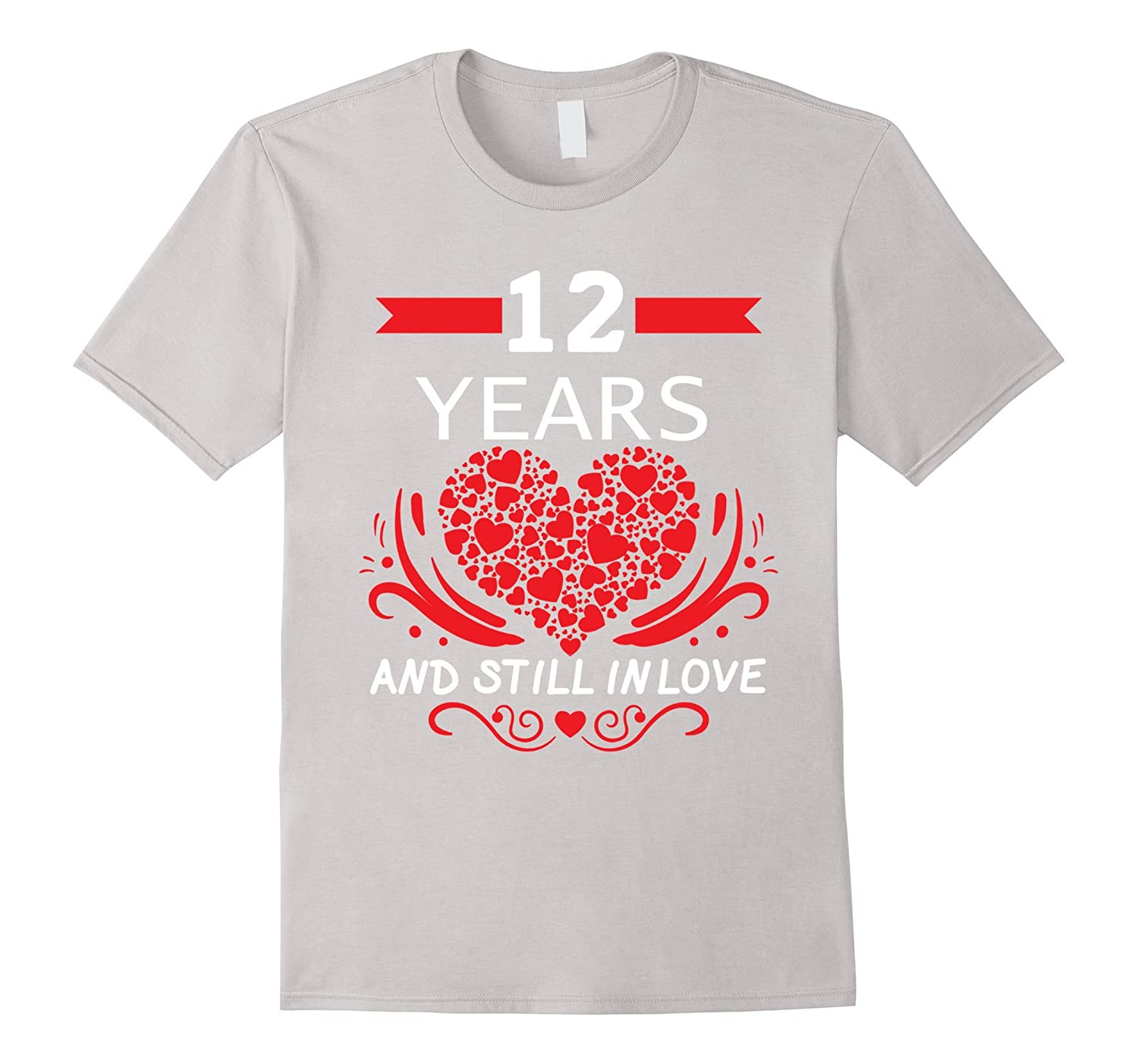 12 Year Anniversary Gift Ideas For Her
 12th Wedding Anniversary Gifts 12 Year Shirt For Him and