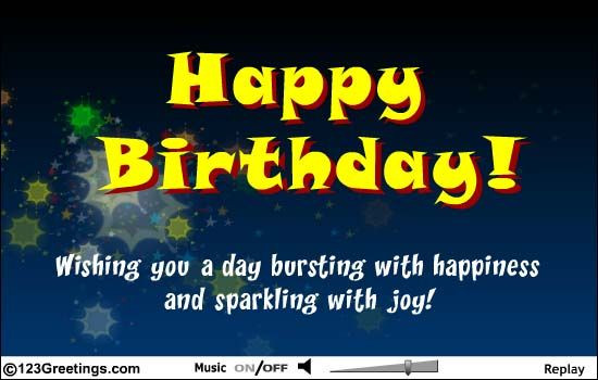 123greetings Birthday Cards
 Happy Birthday Cards Free Happy Birthday eCards Greeting