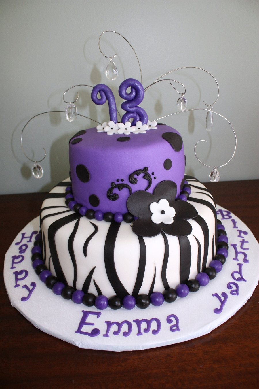 13 Birthday Cake
 13Th Birthday CakeCentral