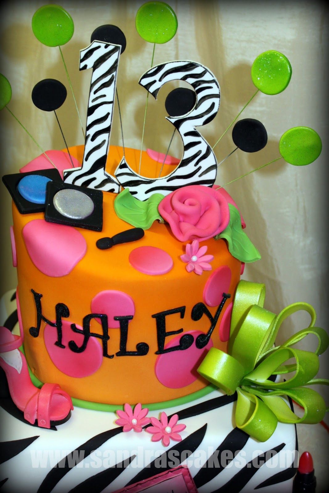 13 Birthday Gift Ideas
 Fun and Colorful 13th Birthday Cake