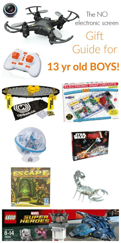 13 Year Old Birthday Gifts
 Gift Guide for 13 Year Old Boys