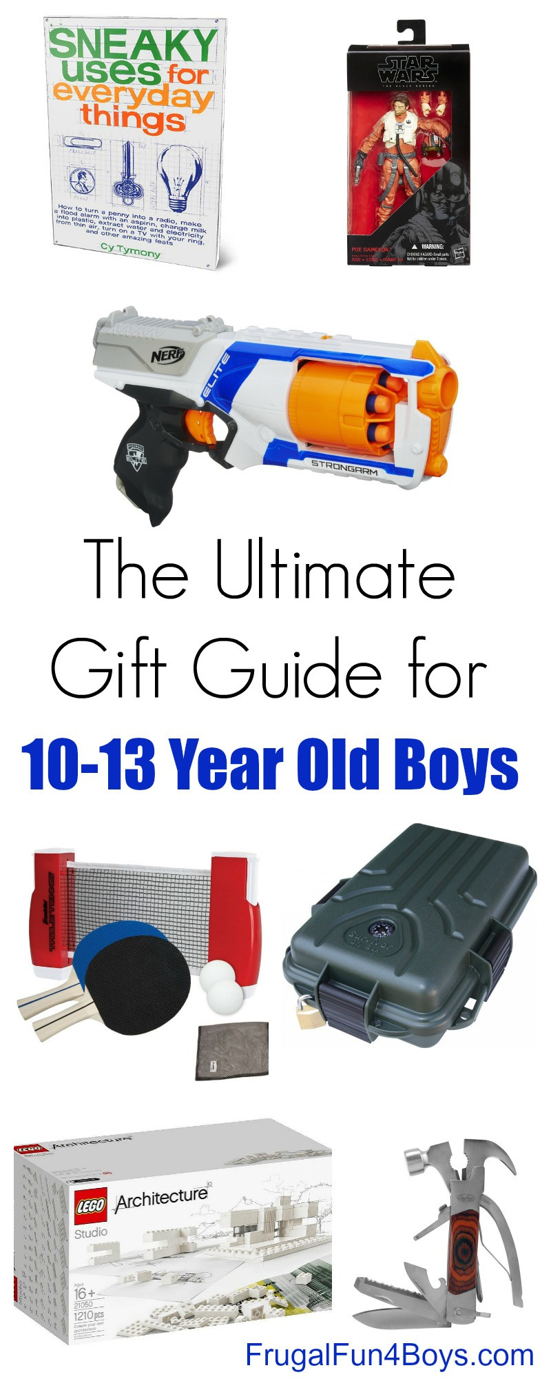 13 Year Old Birthday Gifts
 Gift Ideas for 10 to 13 Year Old Boys Frugal Fun For