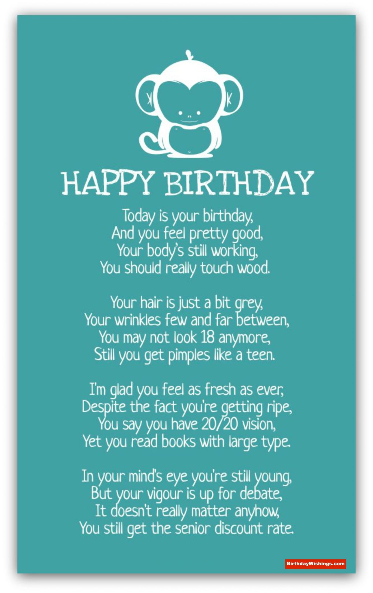 13 Year Old Birthday Quotes
 Birthday Poem For 18 Years Old Girl BirthdayWishings