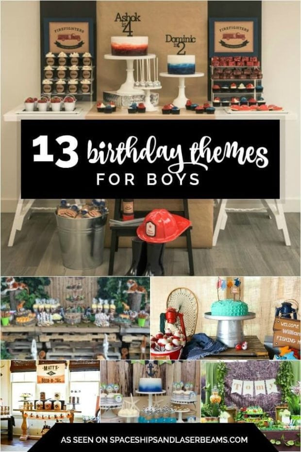 13Th Birthday Gift Ideas For Boys
 13 Birthday Themes for Boys Spaceships and Laser Beams