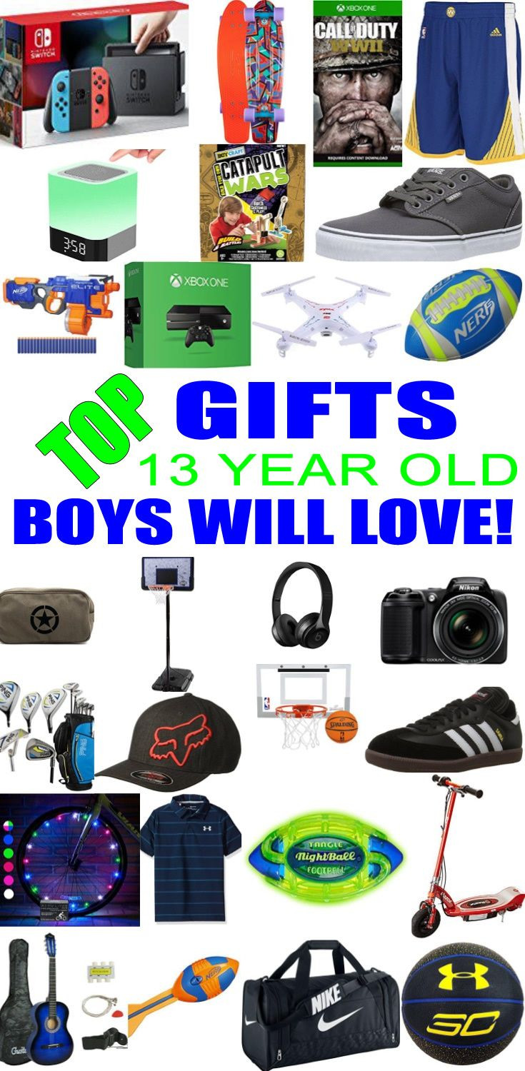 13Th Birthday Gift Ideas For Boys
 Best Gifts for 13 Year Old Boys