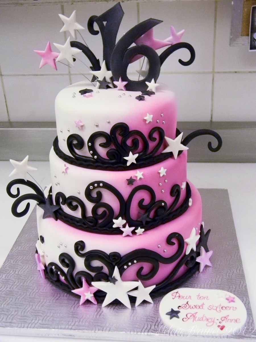 16 Birthday Cake
 Sweet Sixteen Birthday Cake CakeCentral