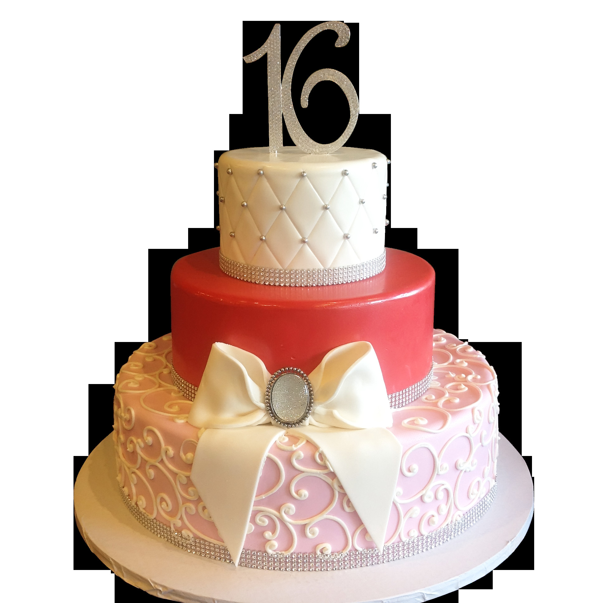 16 Birthday Cake
 Elegant Sweet 16 Birthday Cakes in NYC