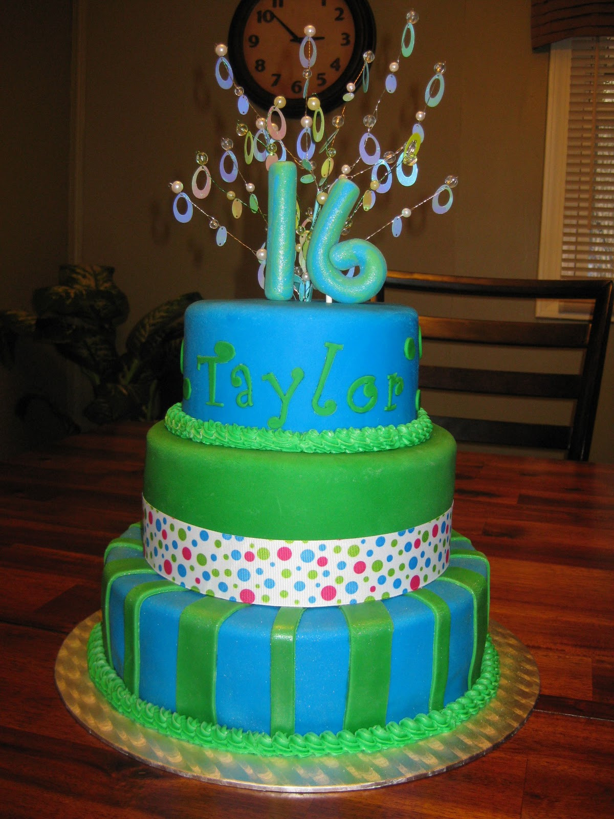 16 Birthday Cake
 Ashlynn Leigh Cakes Sweet 16 Birthday Cake